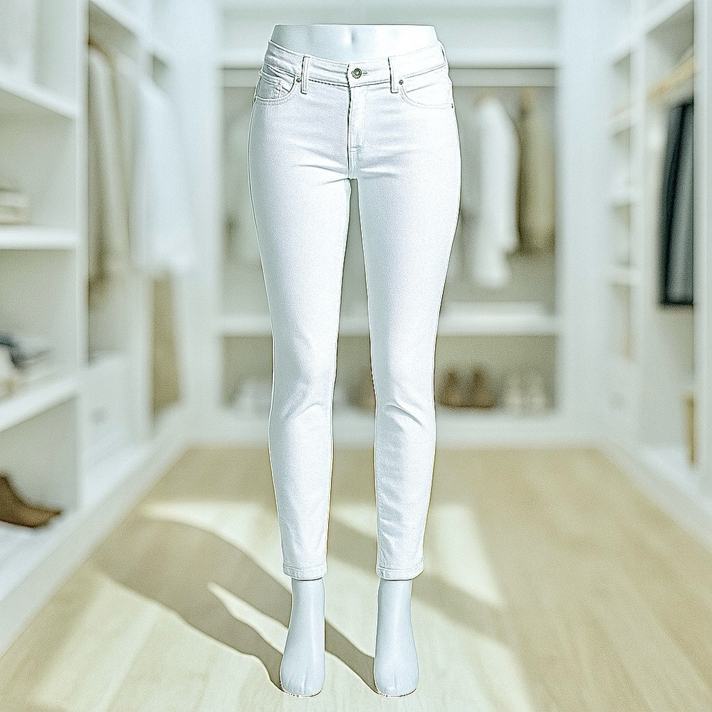 ABERCROMBIE & FITCH Women's White Jeans